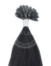 keratín čierna 55 cm | Invlasy.sk - clip in vlasy
